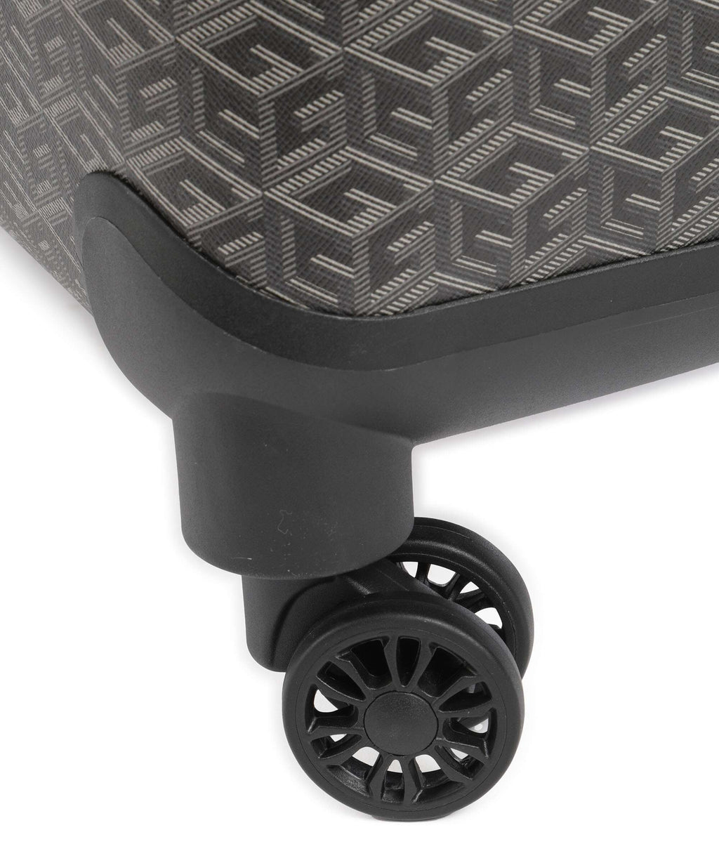 Guess Wilder Spinner (4 wheels) charcoal logo