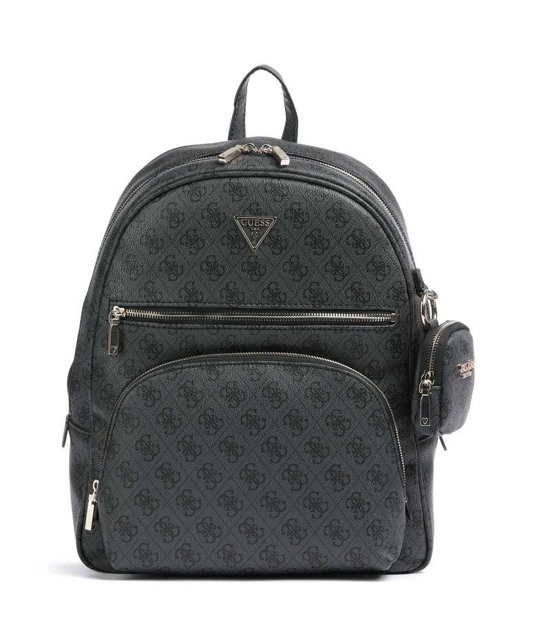 Guess Power Play Backpack coal logo