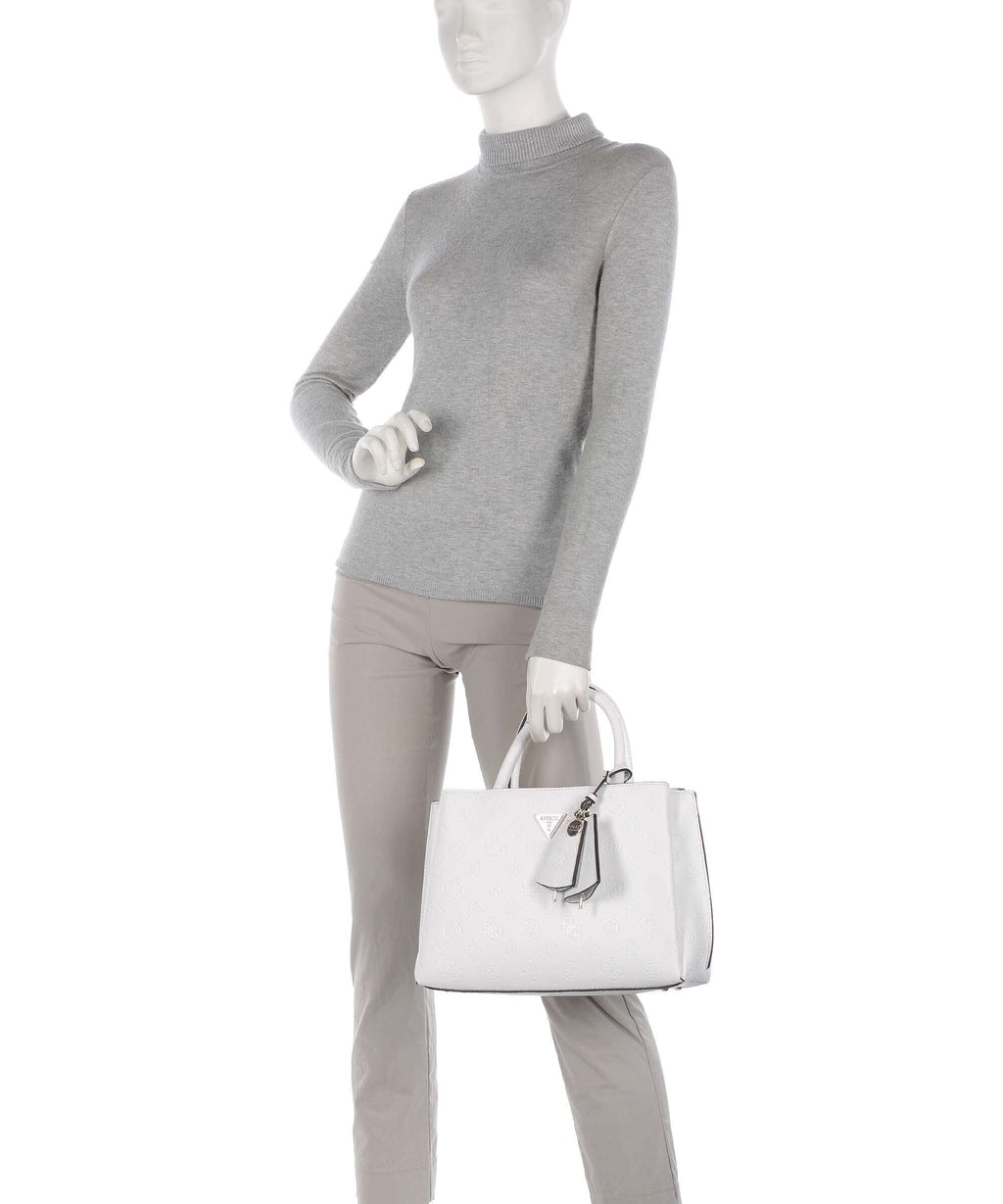 Guess Jena Handbag white logo