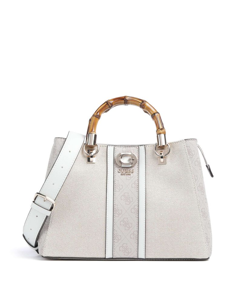 Guess Kerima Handbag natural/dove logo