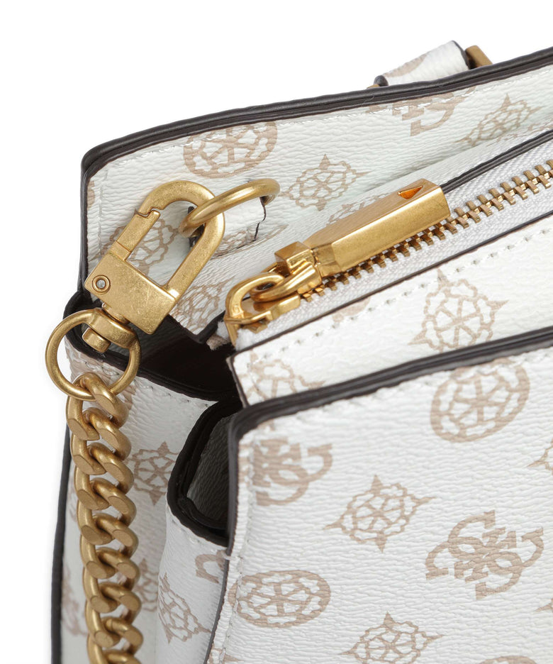 Guess Kuba Handbag white logo