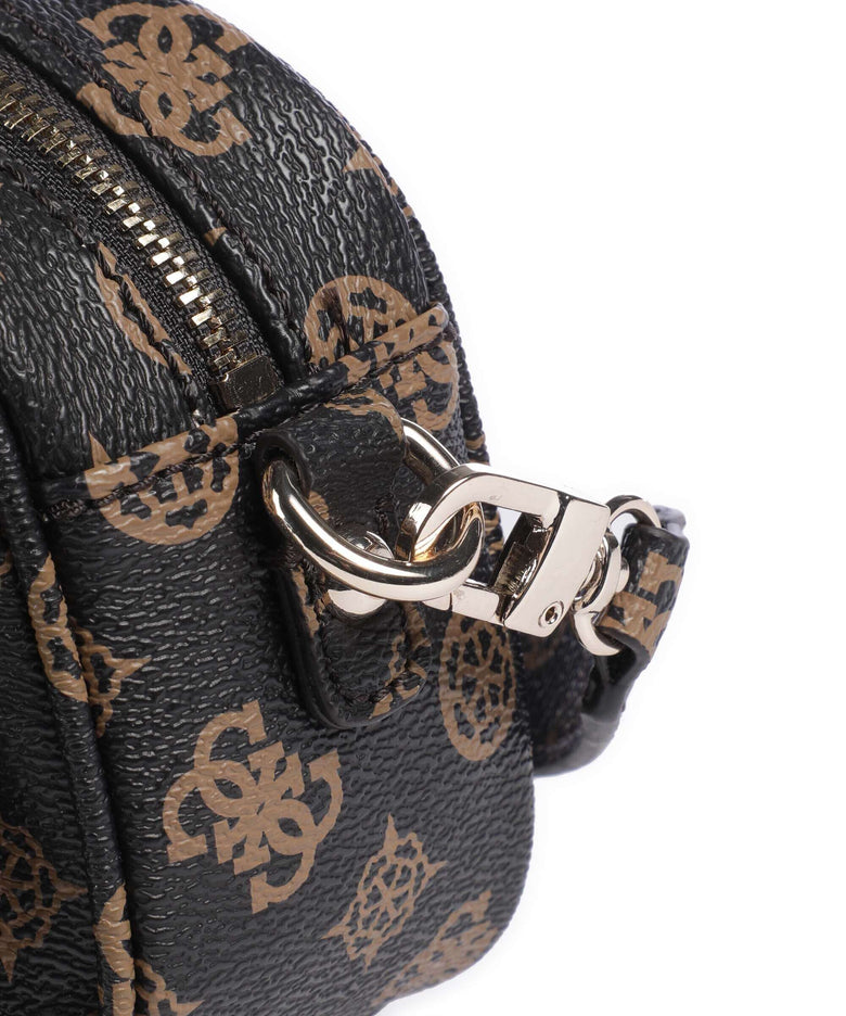 Guess Power Play Crossbody bag mocha logo