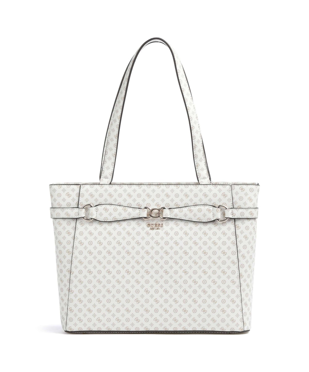 Guess Arlena Tote bag white logo