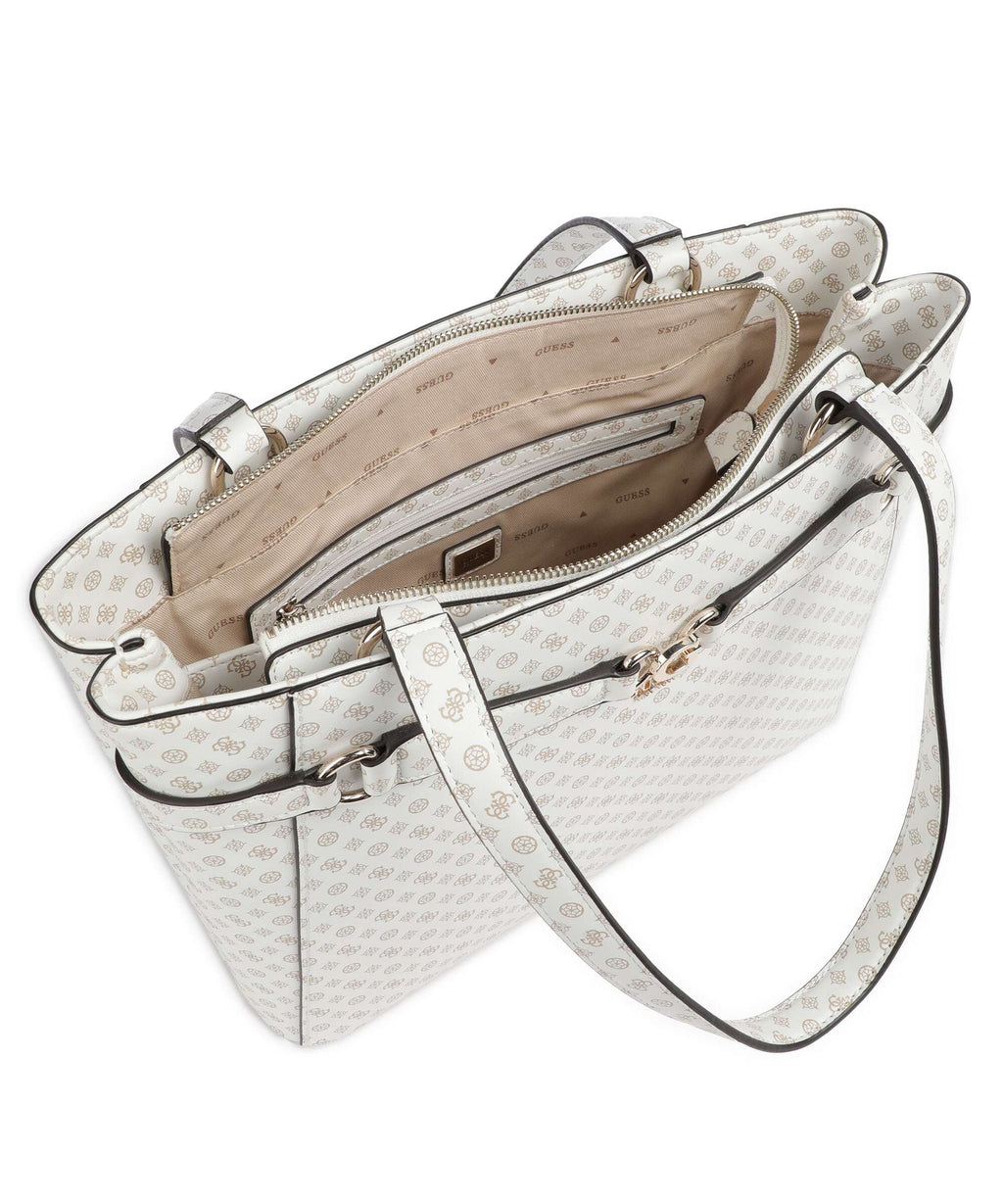 Guess Arlena Tote bag white logo