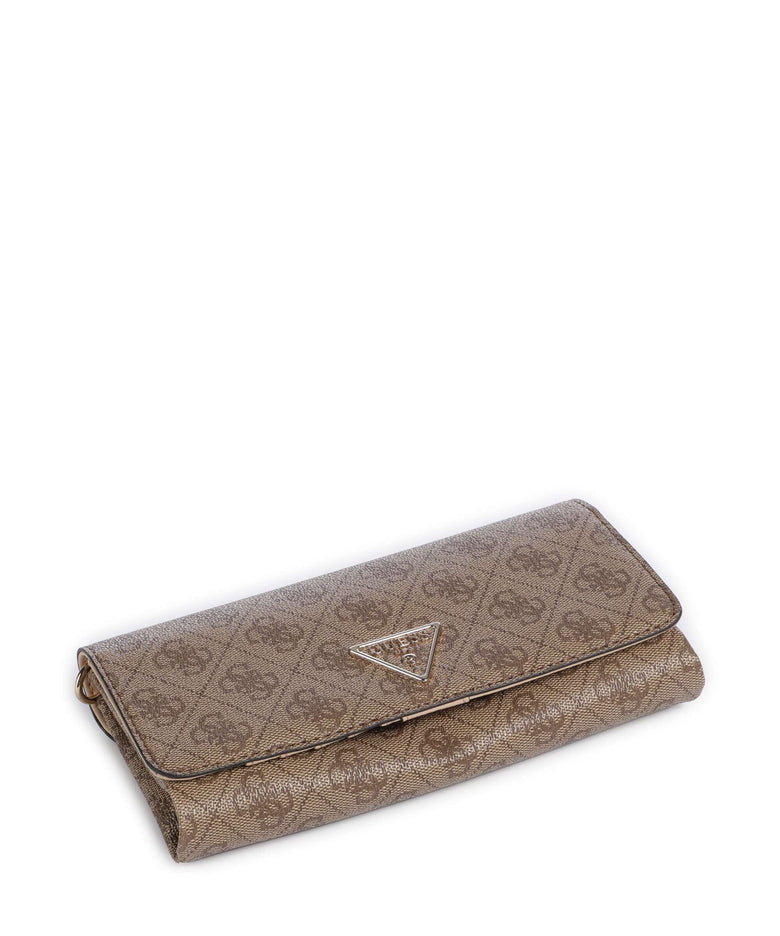 Guess Noelle 4G Basique Logo Wallet latte logo/brown
