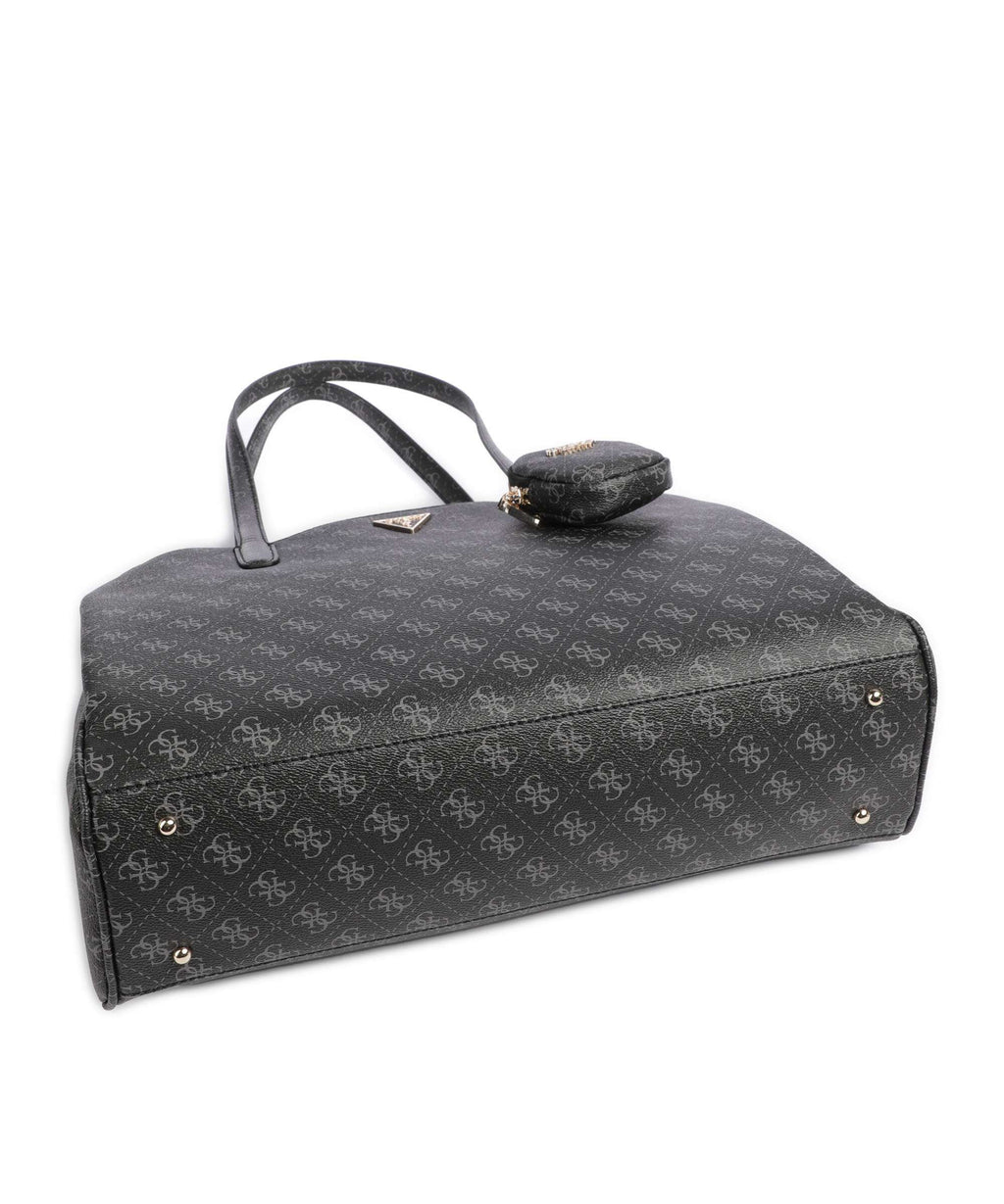 Guess Power Play Tote bag dark black logo