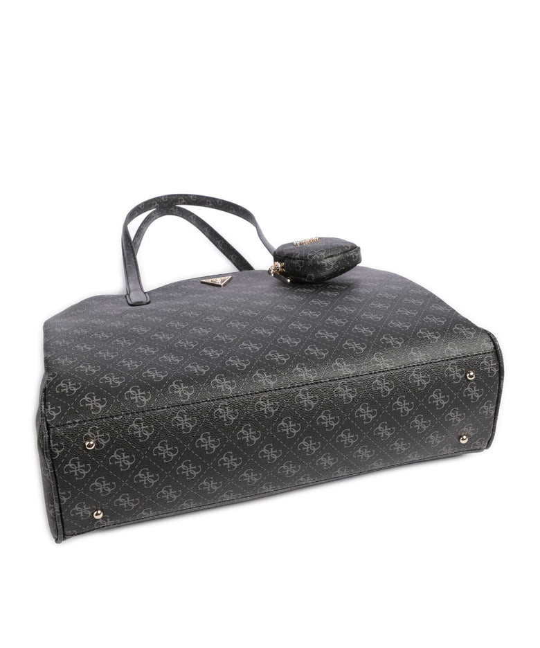 Guess Power Play Tote bag dark black logo
