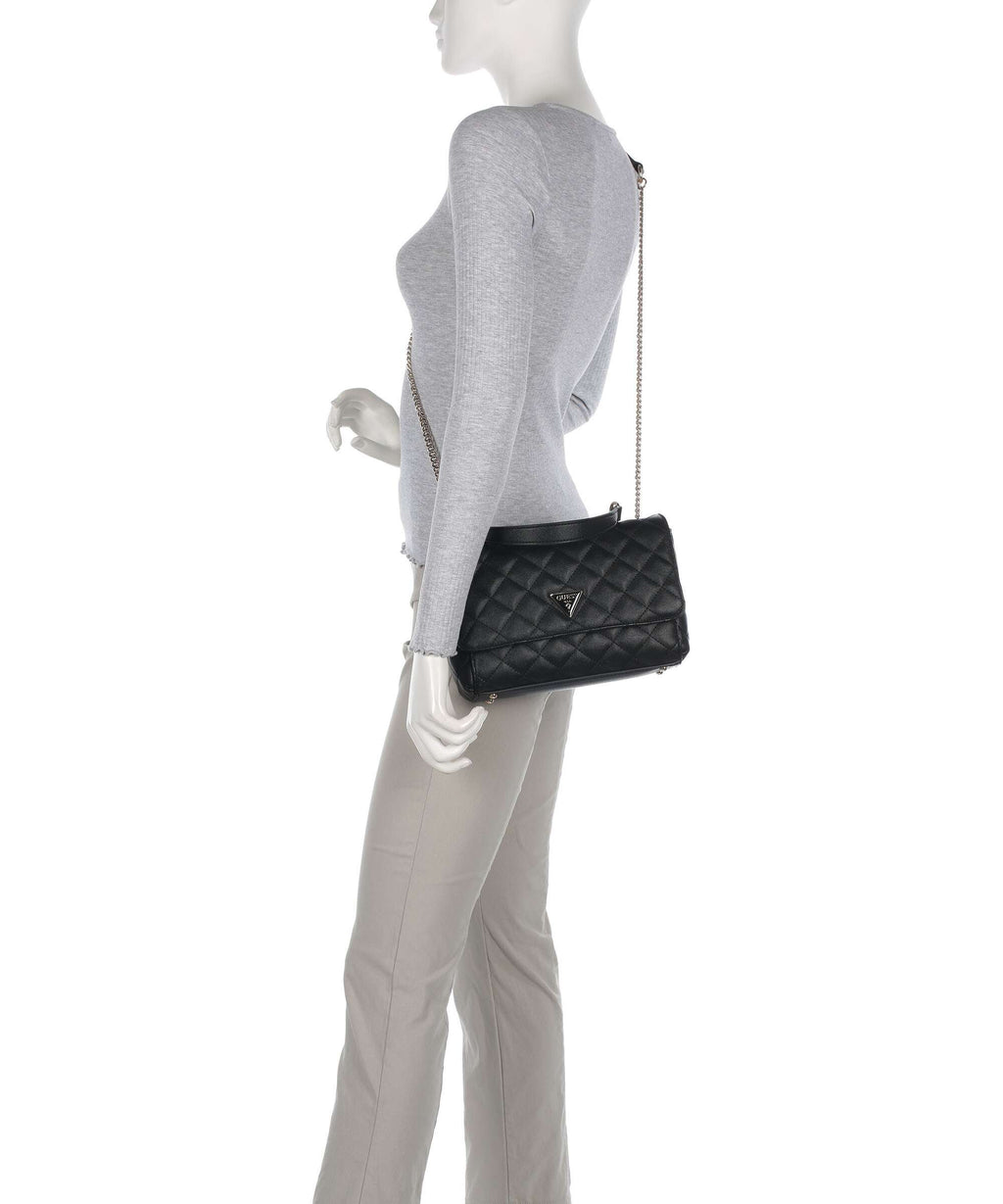Guess Carly Eco Shoulder bag black
