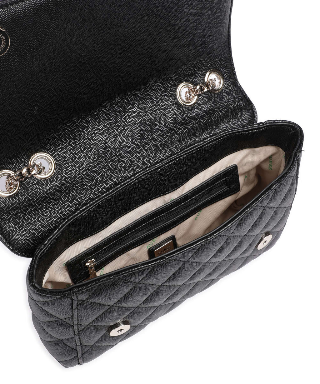 Guess Carly Eco Shoulder bag black