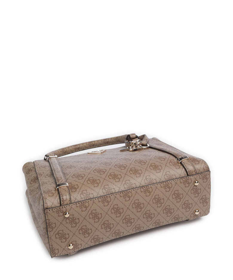 Guess Erica Eco Handbag latte logo