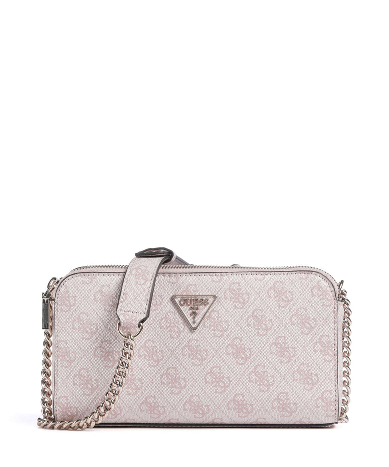 Guess Erica Eco Crossbody bag dusty rose logo