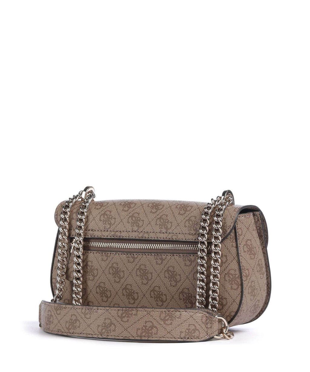 Guess Erica Shoulder bag latte logo