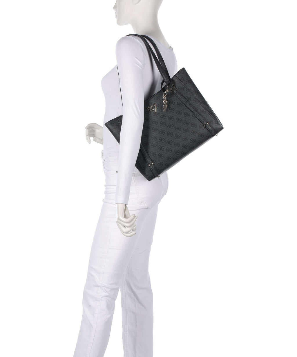 Guess Erica Eco Tote bag coal logo