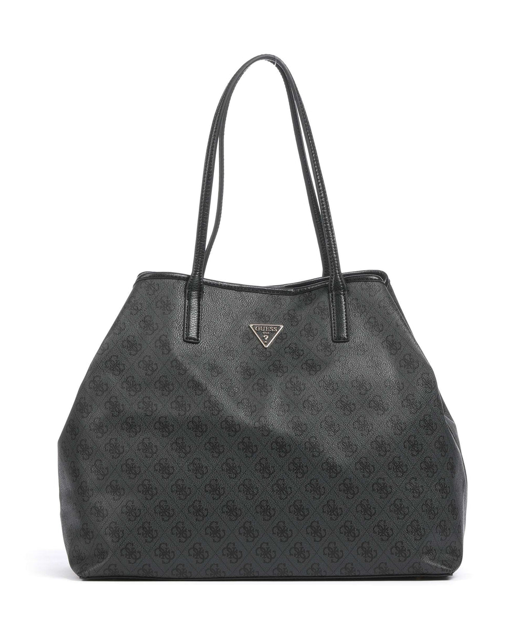Guess Victtoria Eco Tote bag coal logo