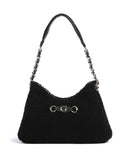 Guess Aslia Shearling Shoulder bag black