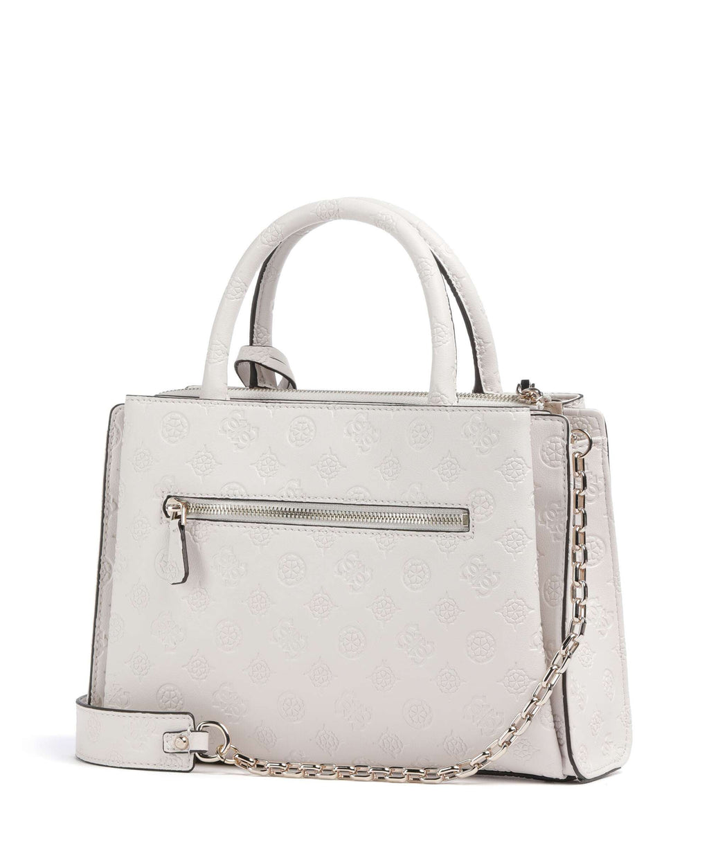 Guess Gerty Peony Handbag offwhite