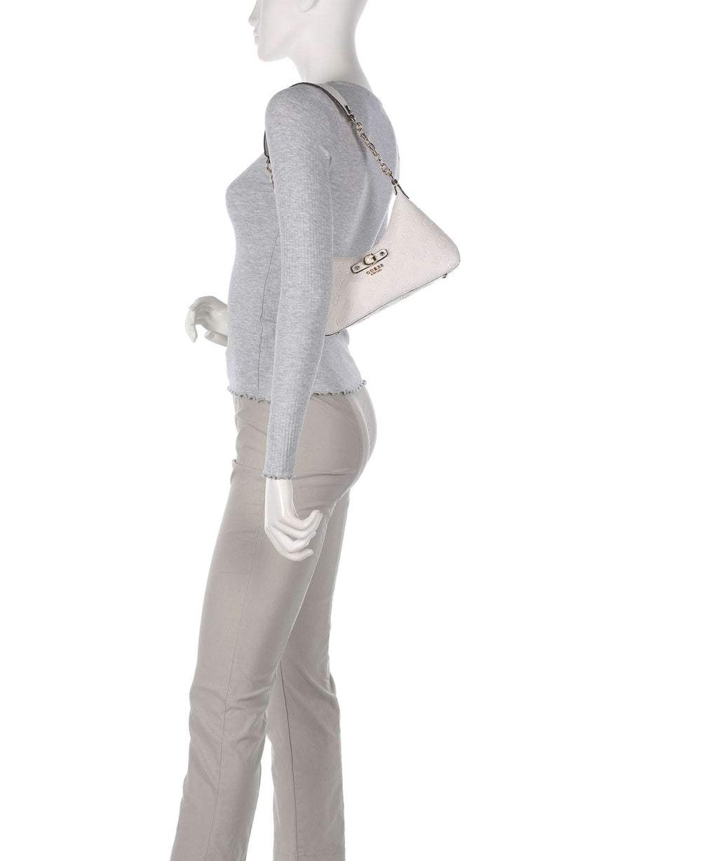 Guess Gerty Peony Shoulder bag offwhite