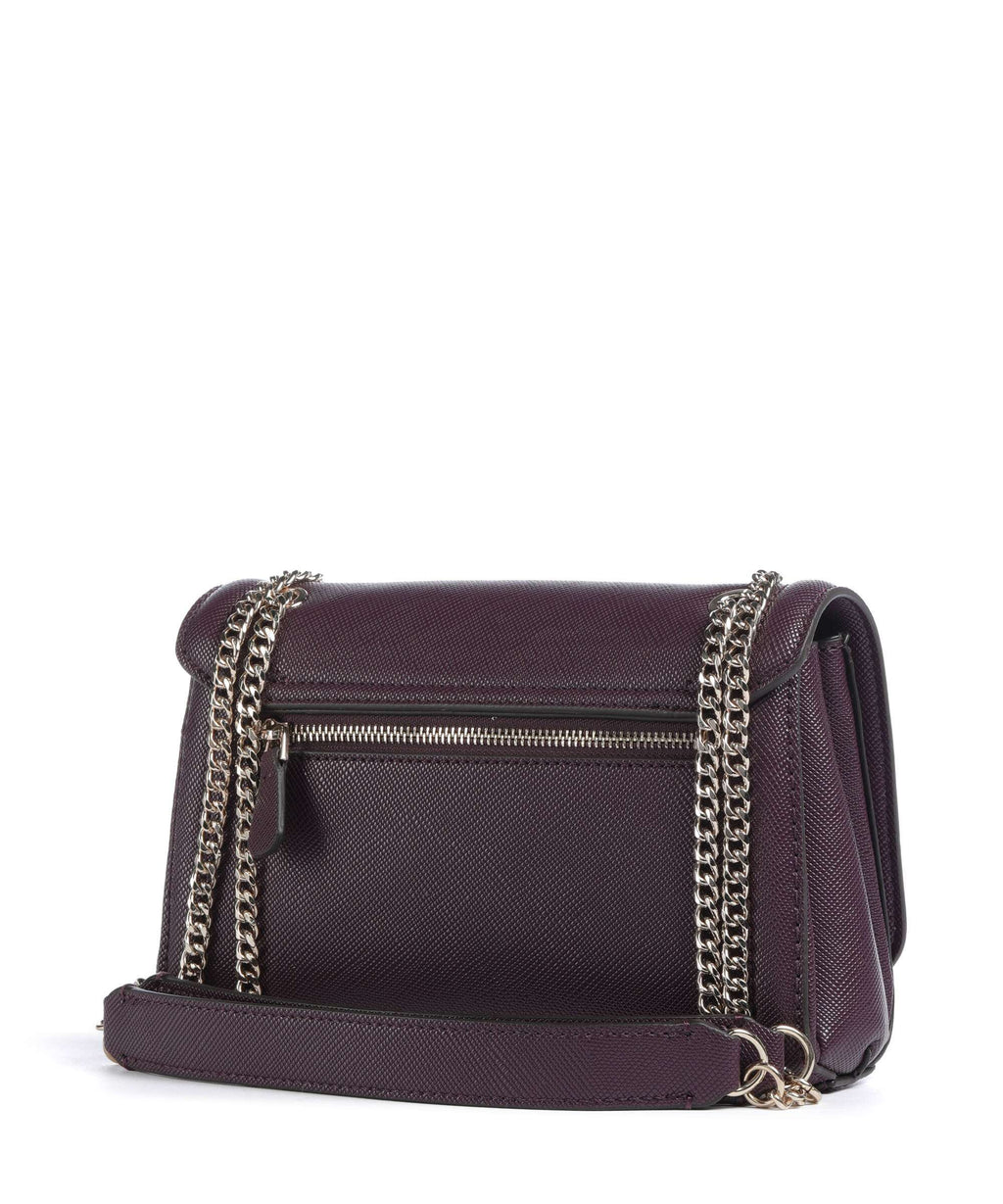 Guess Noelle Shoulder bag aubergine