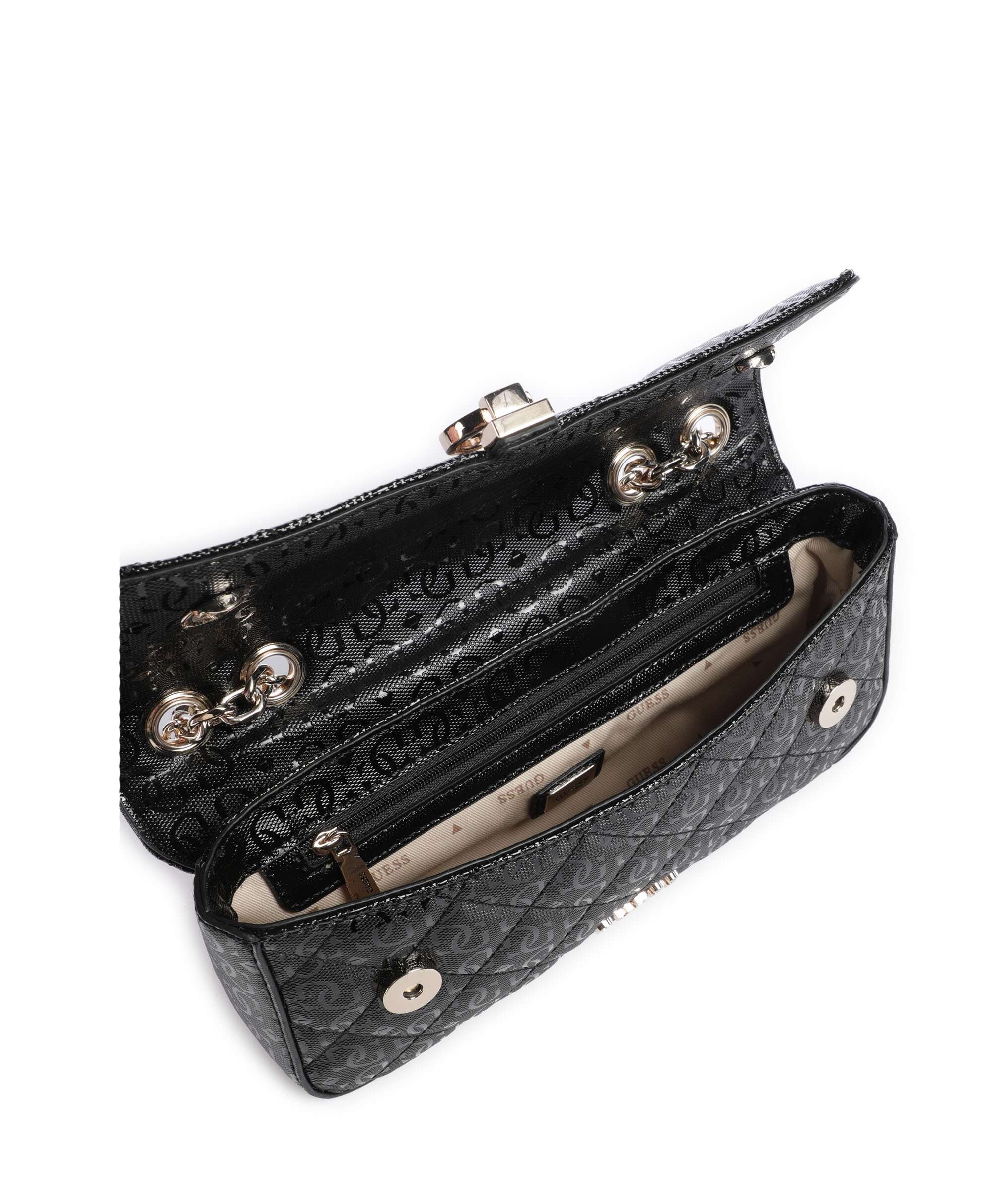 Guess Bessey G-Shine Shoulder bag black