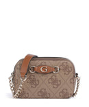 Guess Izzy Crossbody tas latte logo