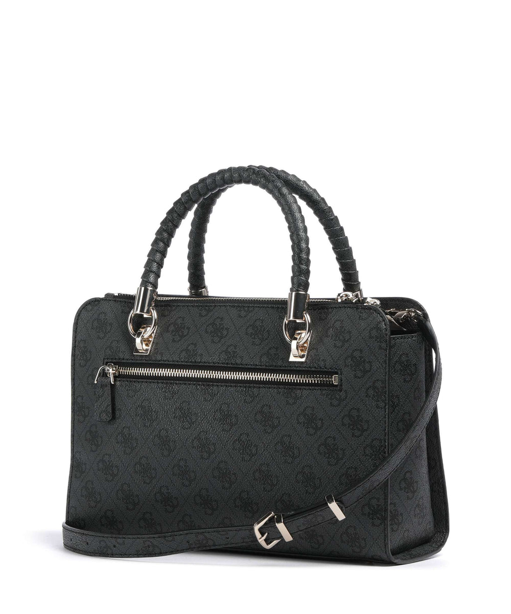 Guess Orlina 4G Logo Handbag coal logo