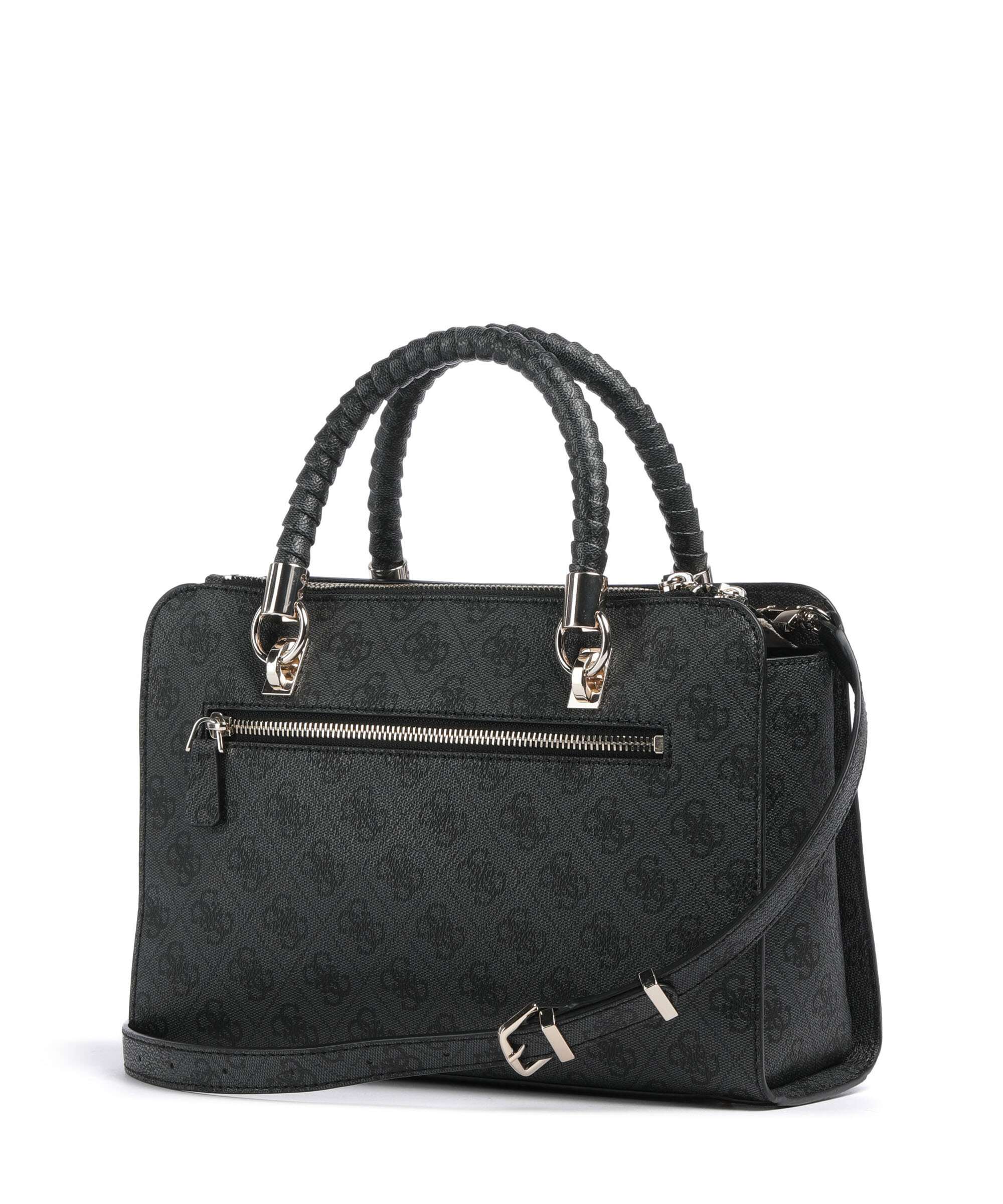 Guess Orlina 4G Logo Handbag coal logo
