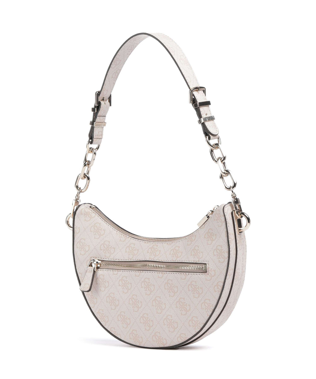 Guess Orlina 4G Logo Shoulder bag sand logo