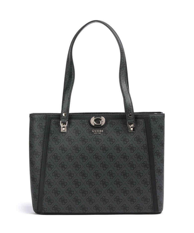 Guess Orlina 4G Logo Tote bag coal logo