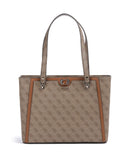 Guess Orlina 4G Logo Shopper latte logo/brown