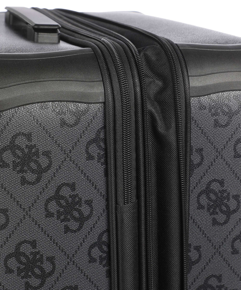 Guess Berta 4G Logo Spinner (4 wheels) coal logo