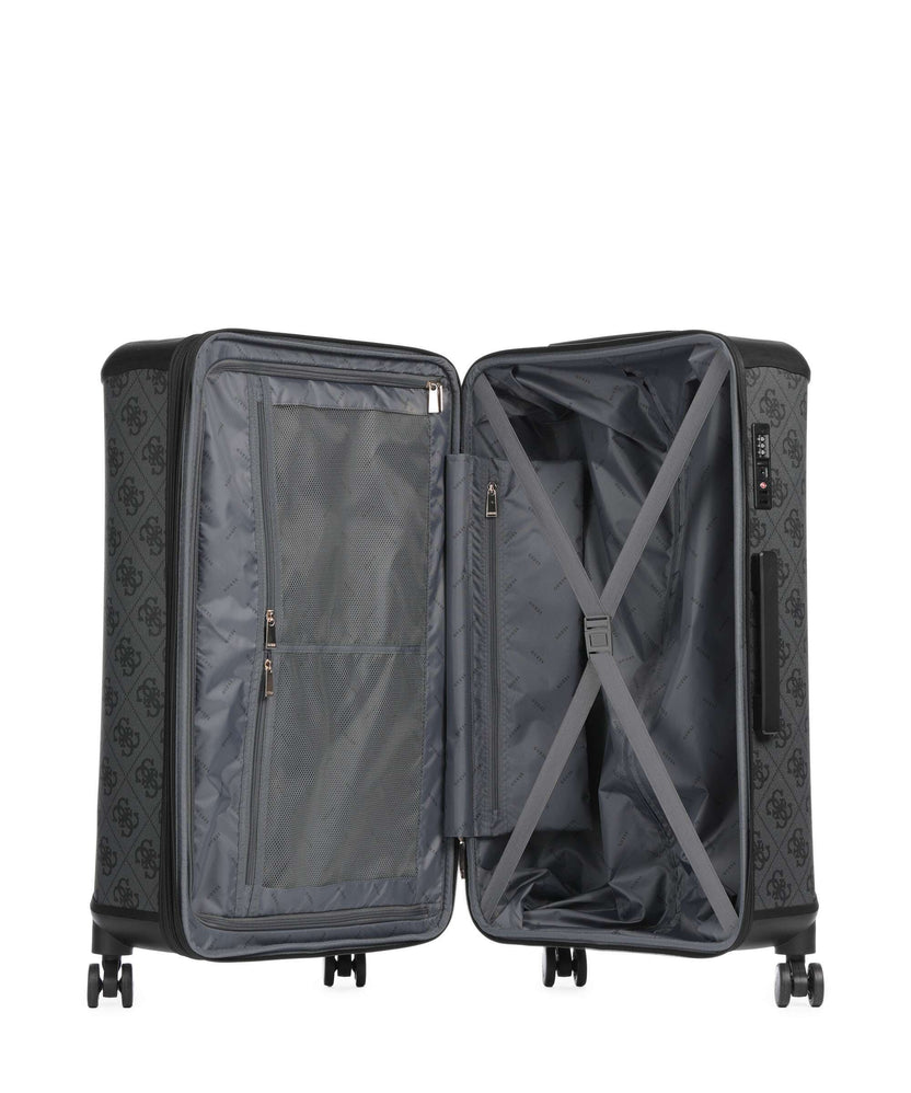 Guess Berta 4G Logo Spinner (4 wheels) coal logo