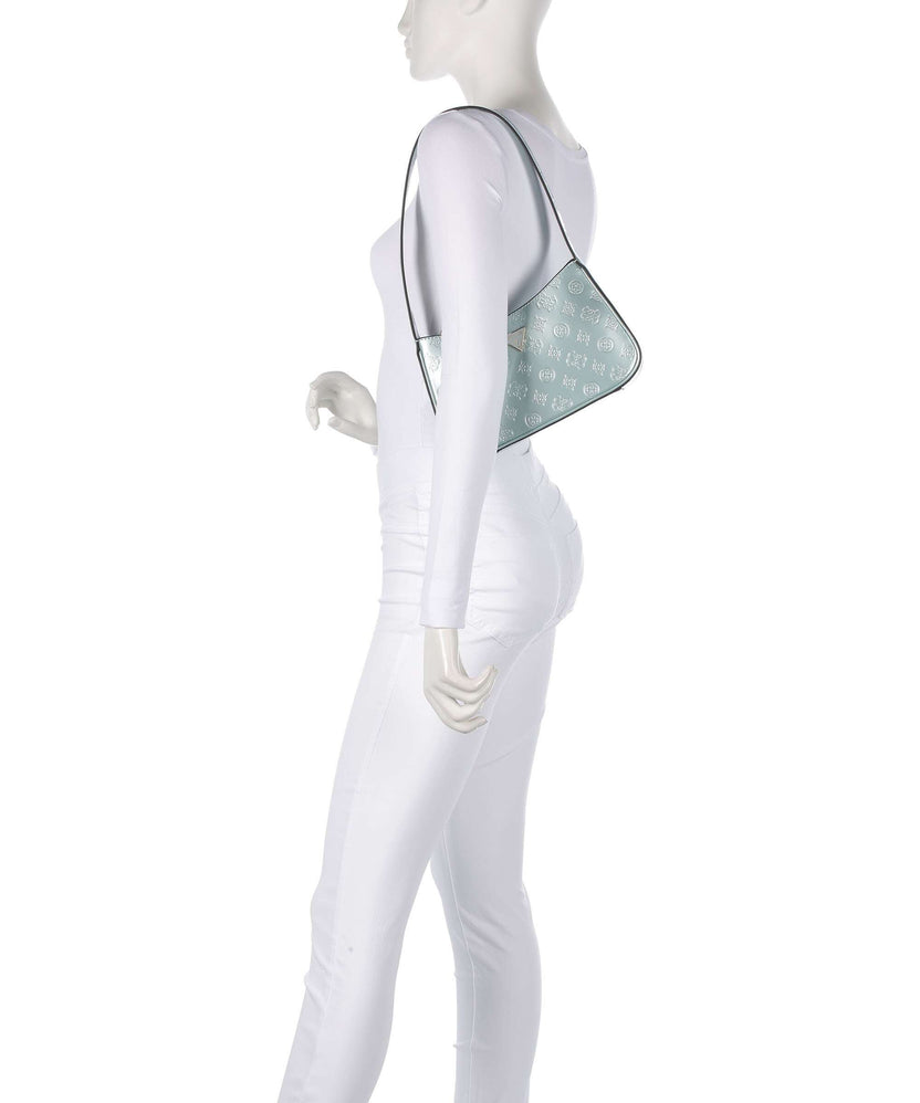 Guess Arnela Shoulder bag powder blue logo
