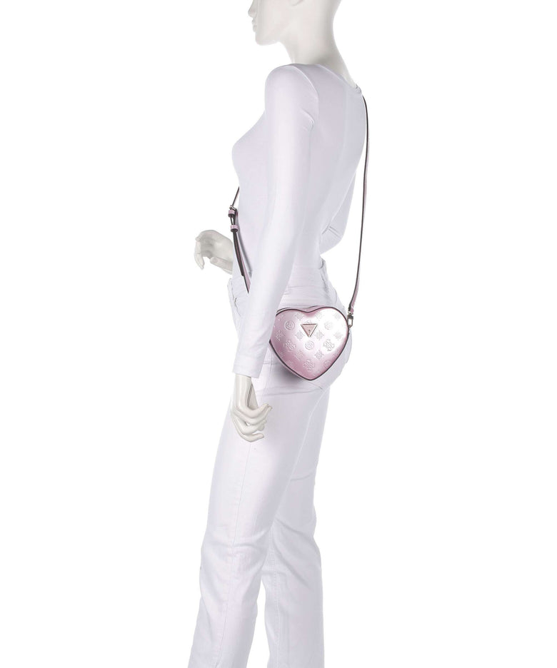 Guess Arnela Crossbody bag orchid logo