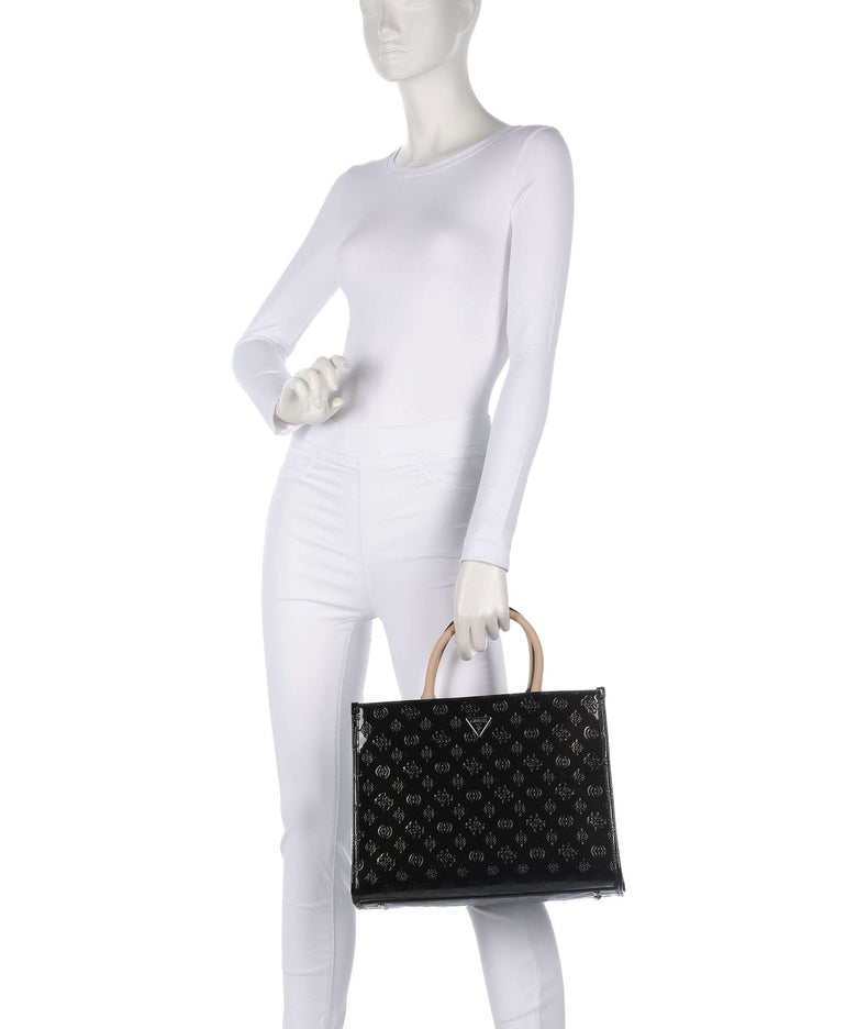 Guess Arnela Handbag black logo