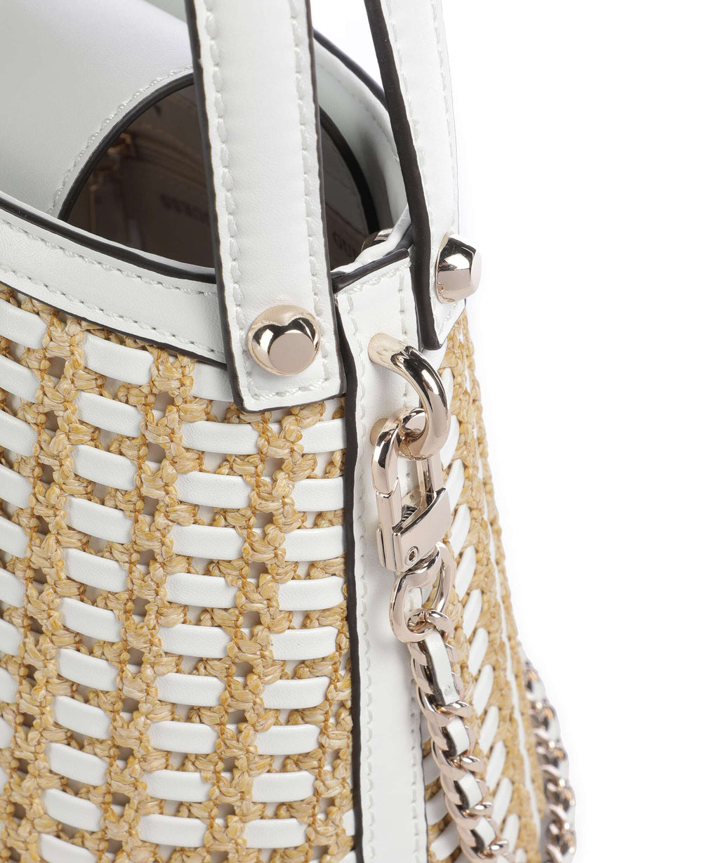 Guess Atalia Bucket bag natural/white