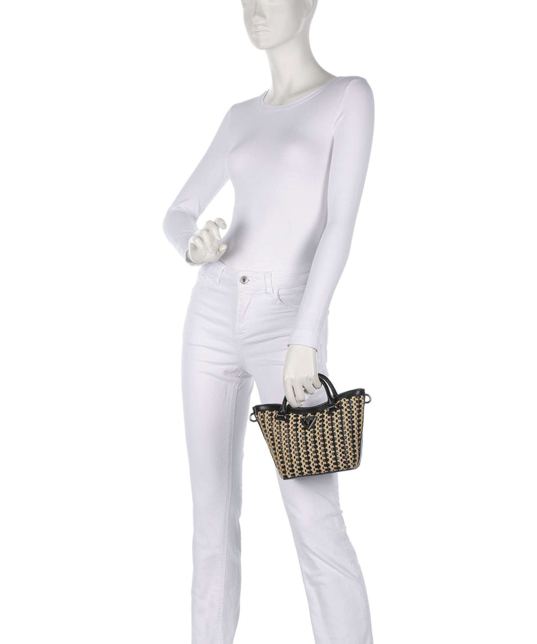 Guess Atalia Mini Crossbody bag natural/black