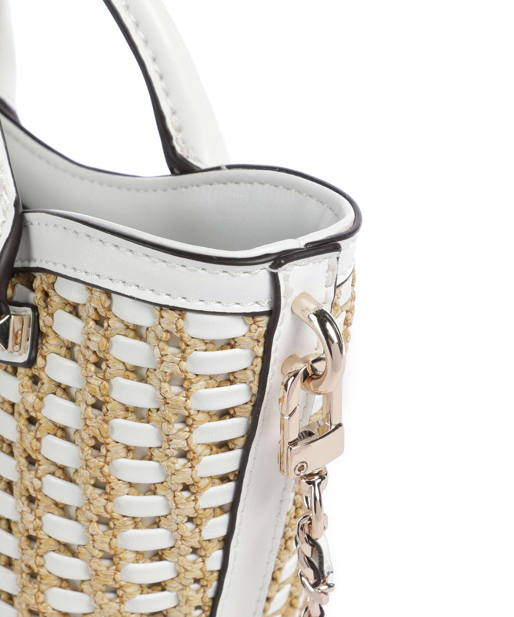 Guess Atalia Mini Crossbody bag natural/white