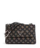 Guess Erica Eco Sac porté épaule mocha logo