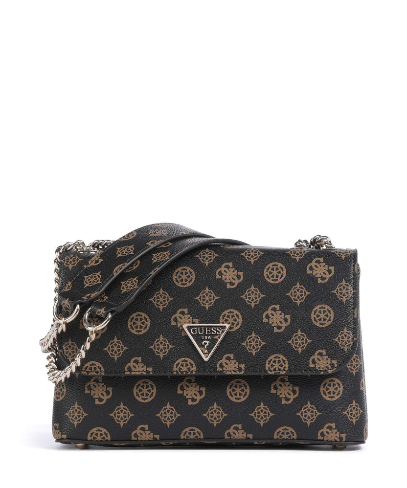 Guess Erica Eco Shoulder bag mocha logo