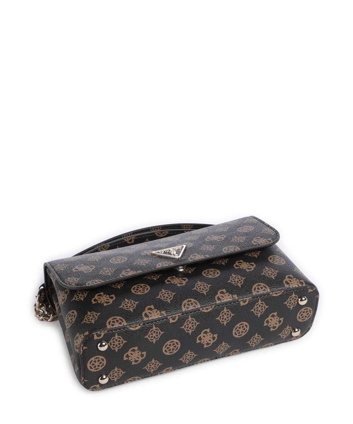 Guess Erica Eco Shoulder bag mocha logo