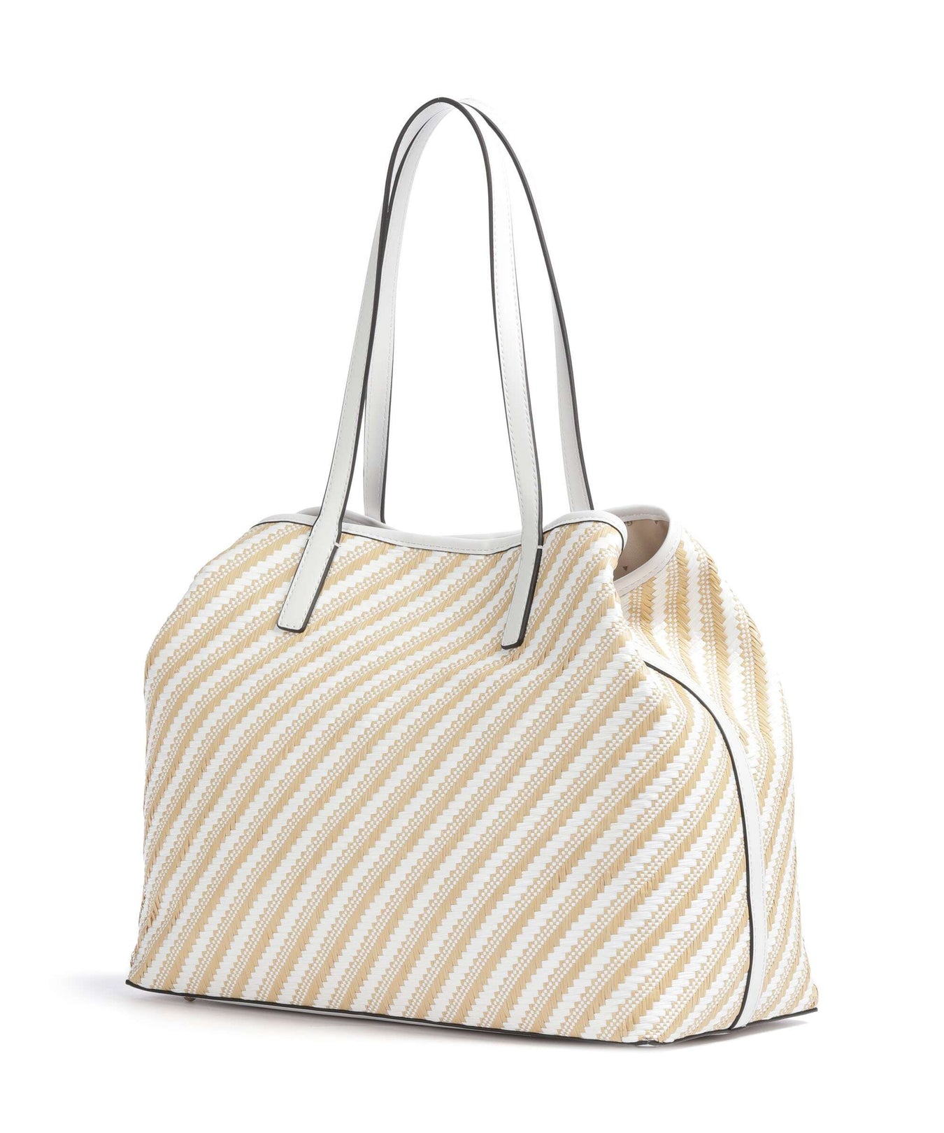 Guess Vikky Large Tote bag natural/white