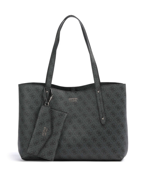 Guess Brenton Tote bag coal logo