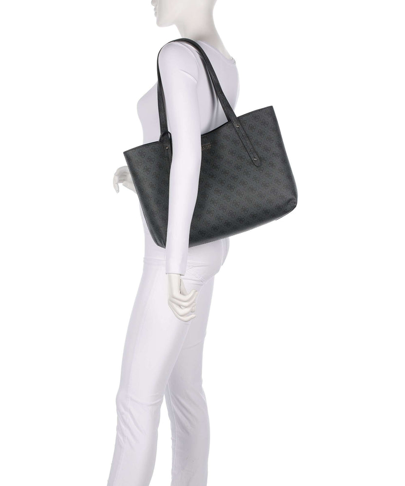 Guess Brenton Tote bag coal logo