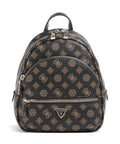 Guess Manhattan Backpack mocha logo