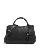 Guess Phoebe Peony Debossed Handtas black logo