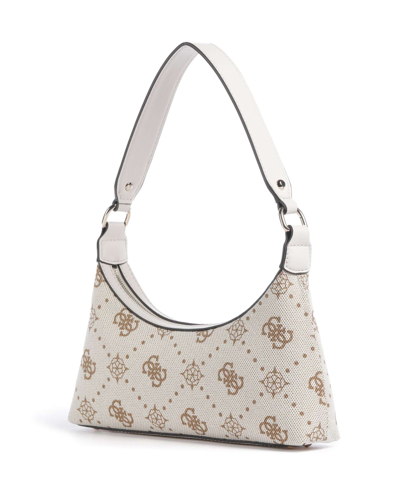 Guess Neda 4G Peony Logo Shoulder bag offwhite logo