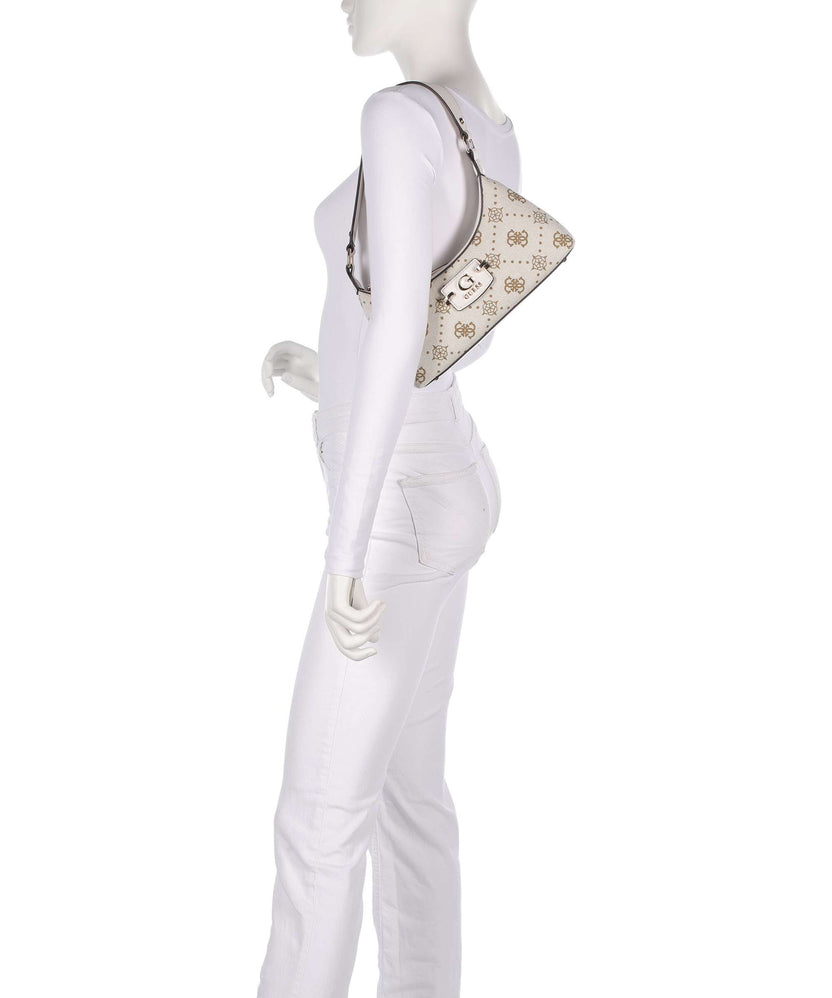 Guess Neda 4G Peony Logo Shoulder bag offwhite logo