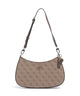 Guess Noelle Sac porté épaule latte logo/brown