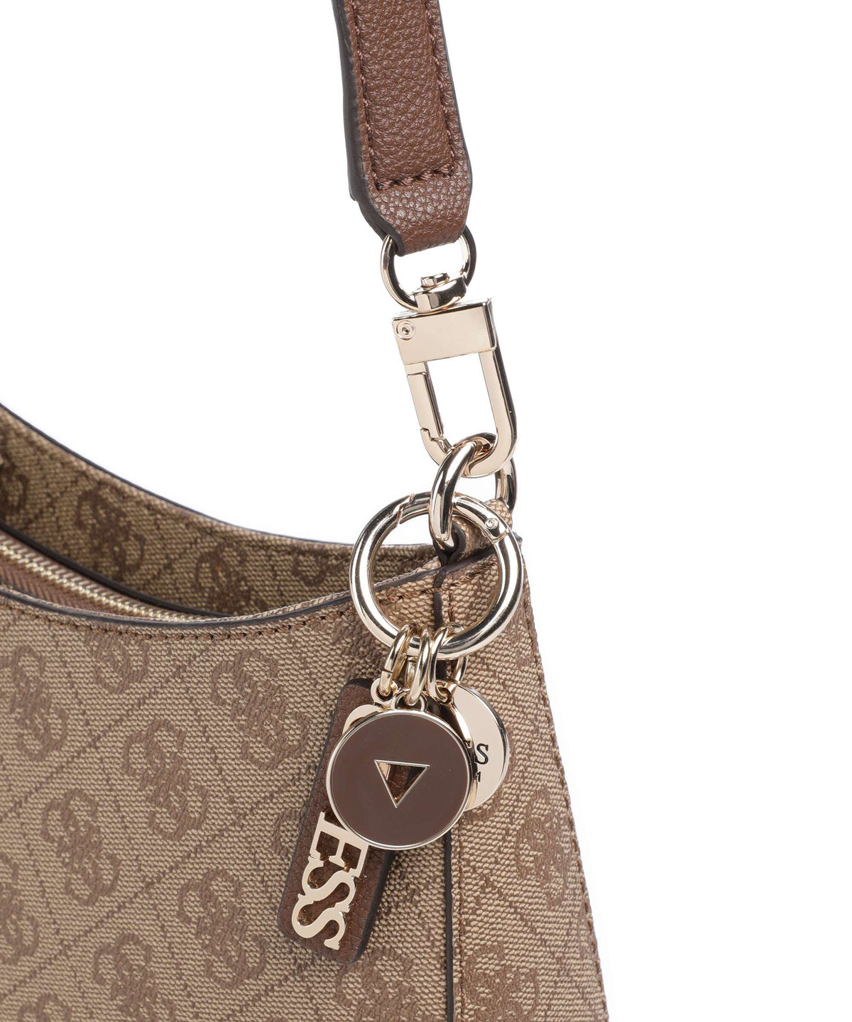 Guess Noelle Shoulder bag latte logo/brown