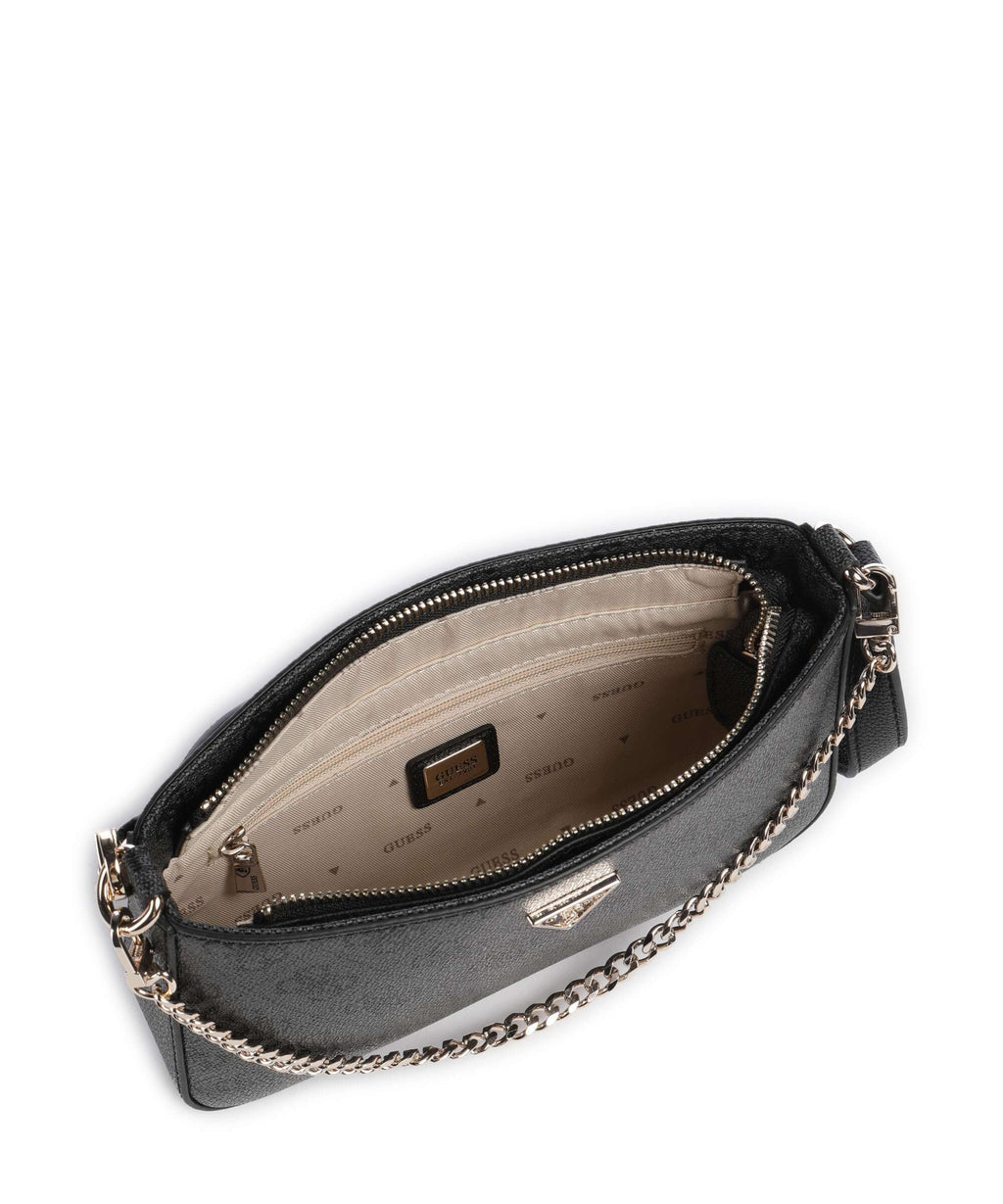 Guess Noelle Mini Shoulder bag coal logo